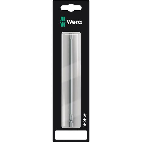 Embout de vissage empreinte 6 pans creux Hex-Plus 840/1 Z - 2 x 50 mm en blister de 2 pièces - WERA (1/2)