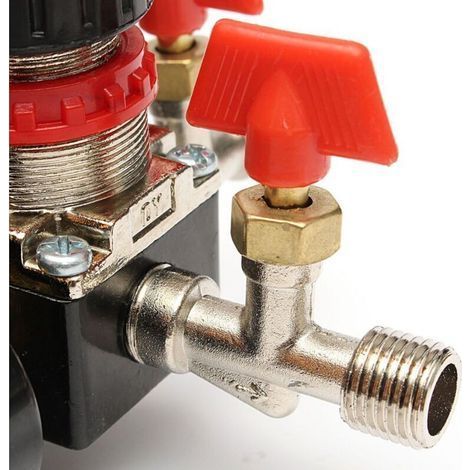 Air Compressor Valve Small Pressure Control Valve Regulator (1/4)