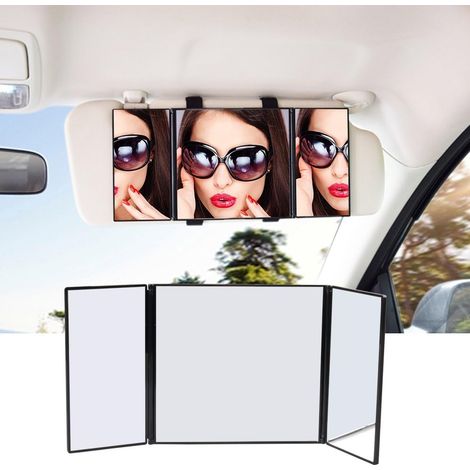 Miroir de pare-soleil de voiture universel et pliant (1/5)