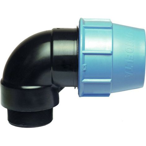 S130016012 - Coude à 90 degrés 16 compression x 1/2"