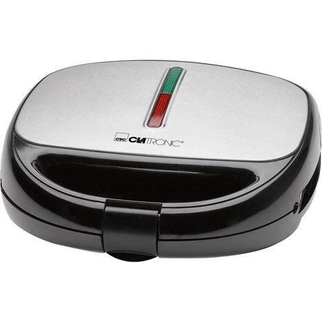 Clatronic ST/WA 3670 Multi-grill 3 in 1 nero inox (1/5)