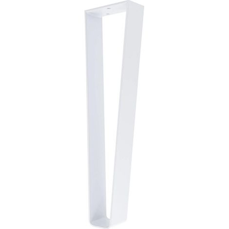 Gamba per mobile trapezoidale, 400x50x100 mm, bianca CIME (1/4)