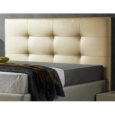 Cabecero cama  polipiel moderno  10570cm TEXAS dorado