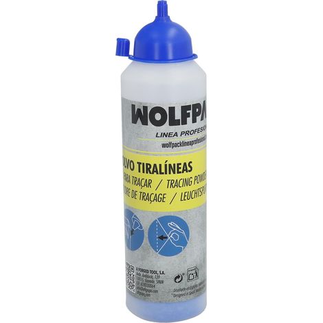 WOLFPACK LINEA PROFESIONAL polvo tiralineas bote  360 gramos (1/4)