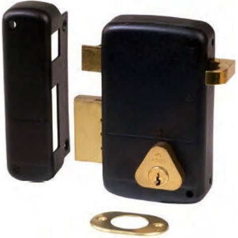 SERRURE MONOPOINT VERTICAL TIRAGE GAUCHE CYLINDRE DE 50MM - CISA - 3005036000 (1/2)
