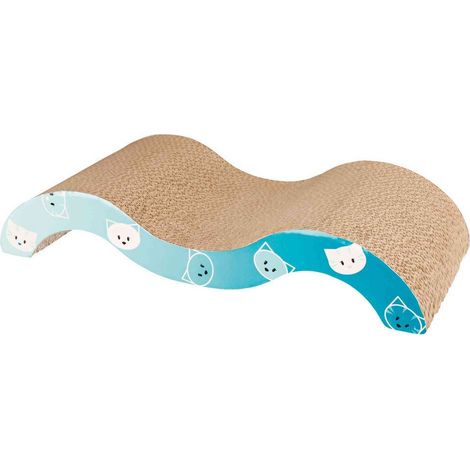 Griffoir vague Mimi turquoise 50 × 9 × 23 cm - animallparadise (1/2)