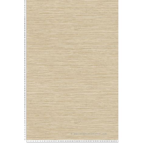 Papier peint Trompe l'oeil Beige Harry Lutèce