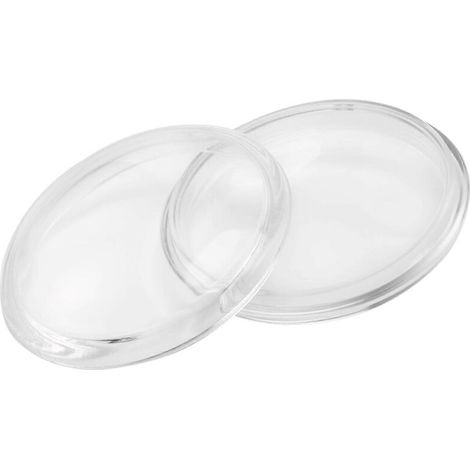 Lot de 2 phares antibrouillard de 90 mm de diamètre en verre trempé antibuée.