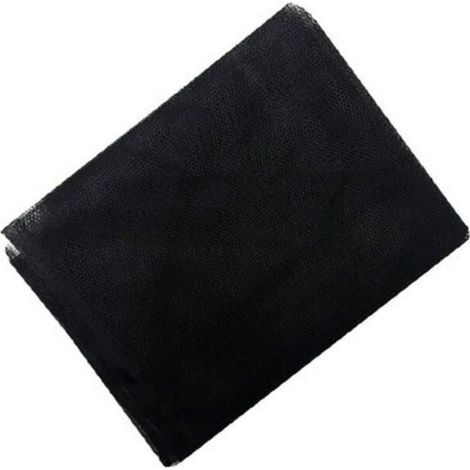 Moskitonetz / Fliegengitter - 130x150cm - Zuschneidbar (schwarz) (1/5)