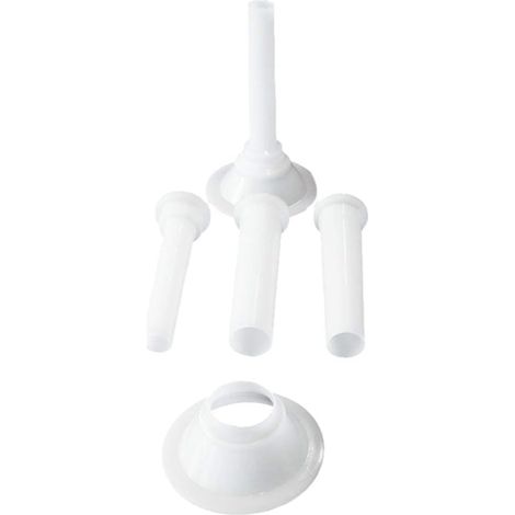 Plastic Sausage Tube 3-Piece Sausage Funnel Set for Manual or Electric Meat Grinder (22)