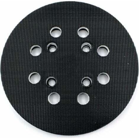 Sanding pad for Bosch (Ø 125 mm, medium hardness with accessory system for eccentric sander PEX 300/400 AE / 4000 AE / Advanced Orbit 18.. (1/4)