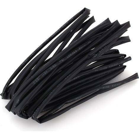 High Quality Diameter 3mm Heat Shrink Tubing Shrinkable Tube 5 Meter Black