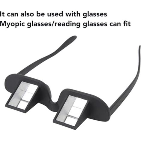 Liegebrille, Bettprismenbrille, horizontale HD-Brille, Liegebrille, Bettprismenbrille, horizontale Spiegel-Lesebrille, 90-Grad-Prismenbrille (1/5)