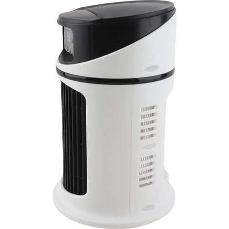 Ventilateur climatiseur portable mini brumisateur évaporatif silencieux USB avec minuterie pour bureau chambre bureau desk 300ML 5V (1/4)