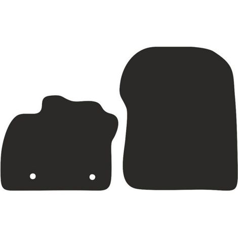 Tapis De Voiture - Pour Renault Zoe Berline 2013-2023 - Noir - Lot De 4 (1/3)