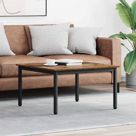 Couchtisch Altholz 80 x 80 x 45 cm Holzwerkstoff