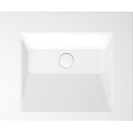 BetteAqua lavabo empotrado, 1 agujero para grifo, sin rebosadero, (1/5)