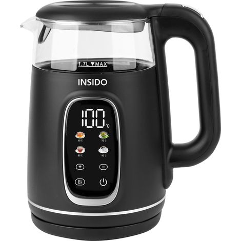 Mömax Wasserkocher Midi Schwarz max. 1850-2200 Watt