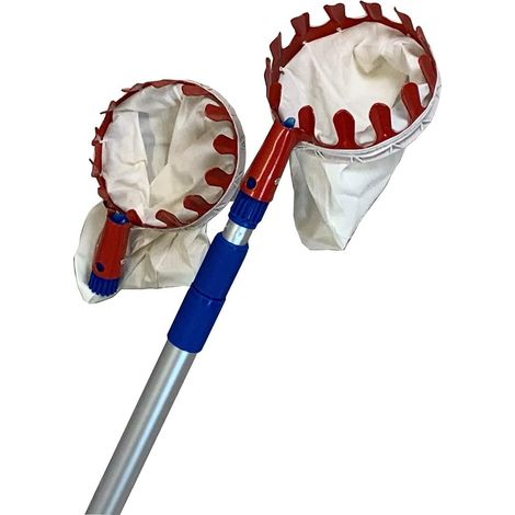 Deluxe Lightweight Telescopic Apple & Fruit Picker with Extra Picking Head (1/5)