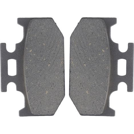 1 jeu de plaquettes de frein avant moto noir pour KDX125 DR250 DR350 DT125 TTR250. (1/5)