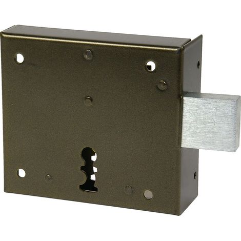 Cerradura sobreponer 75 - 6" - Derecha