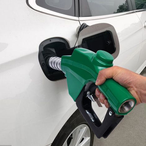 Automatic Fuel Nozzle Auto Shut Off Diesel Nozzle Refilling for Petrol Diesel Fuel (Green) NEW (1/5)