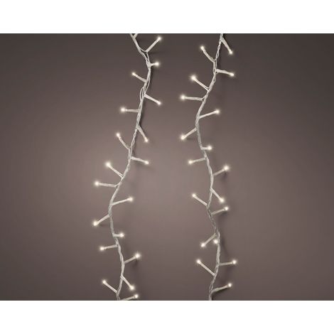 Catena luminosa, 60 metri, 3000LED, 8 giochi di luce e luce bianco caldo. (1/3)