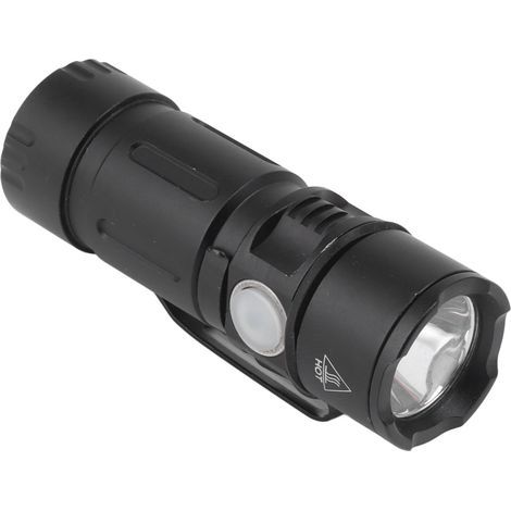 Small USB rechargeable flashlight, 5 modes, 1000 lm, waterproof, compact, mini pocket size, EDC for outdoor use (1/5)