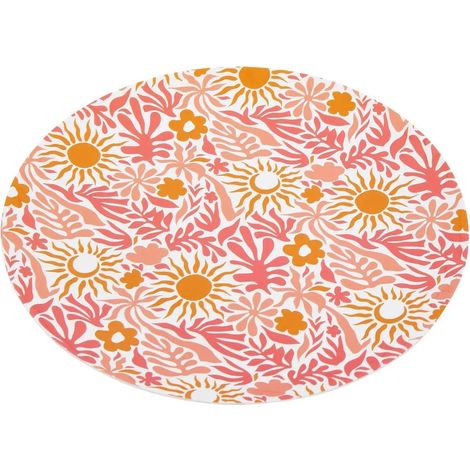 Lot de 6 Assiettes Réutilisables "Soléa" 25cm Multicolore (1/4)