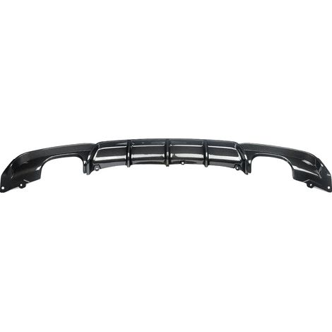Difusor del parachoques trasero, aspecto de fibra de carbono, diseño M-Sport, aspecto de fibra de carbono (1/2)