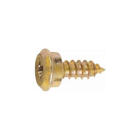 (VEKAPLAST 4X10) TORNILLOS PARA CARPINTERIA DE PVC VEKAPLAST CON CABEZA ESPECIAL(100U) - INDEX