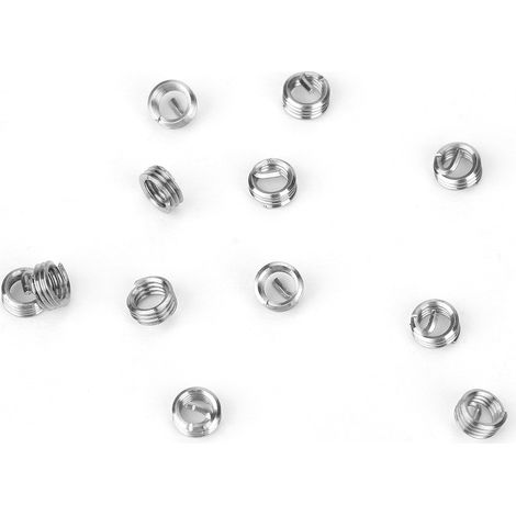 100 inserts filetés hélicoïdaux en fil enroulé M3 en acier inoxydable SS304 (M30,51,5 D) (1/5)