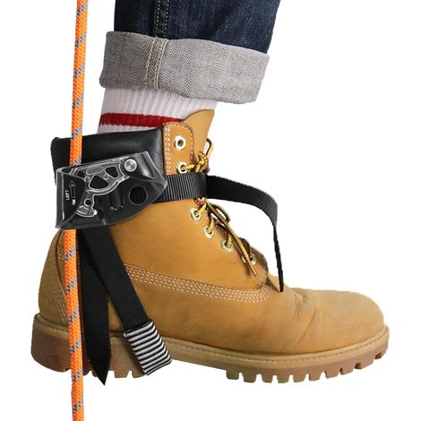 Fuß-Ascender Riser Kletterbaum Baumpfleger Bergsteigen Abseilen Speed-Walking-Ausrüstung Klettergerät für 813mm Seil