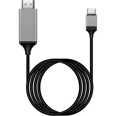 USB-C-zu-USB-C-Adapterkabel, kompatibel mit 30-Hz-High-Definition für Laptops, Tablets und Projektoren. (1/5)