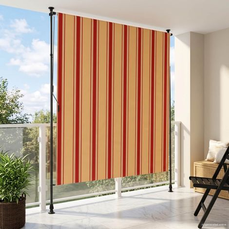 vidaXL Outdoor Roller Blind Multicolour 200 x 270 cm