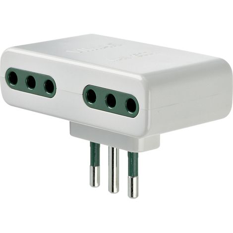 VIMAR - 01161.B Adattatore mult. S11+4P11 bianco