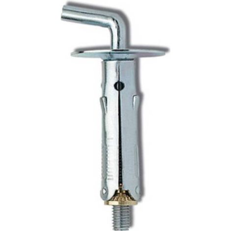 100 x ELEMATIC TASSELLO T61 GC9 ACCIAIO GANCIO CORTO
