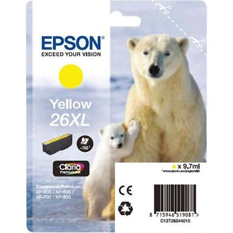 Epson Cartucho 26XL amarillo (1/5)