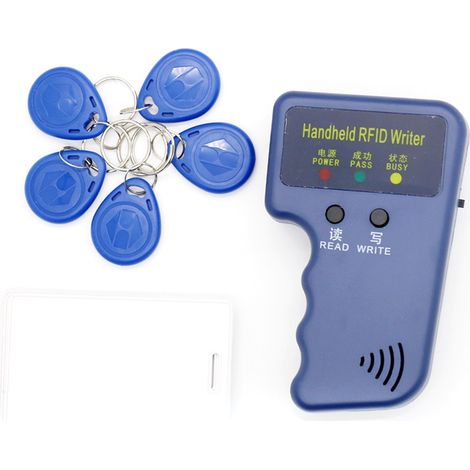 Lecteur-Écrivain De Cartes ID - 125 kHz - Portable - Pour Copie Carte D'accès Domestique Et Bureau - 1 Pièce