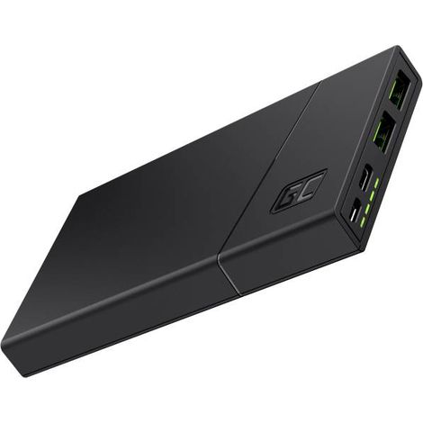 Batterie externe POWERPLAY-10S-GC 10000mAh 18W à piles vertes (1/5)