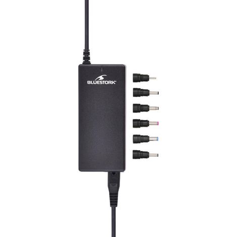Bluestork PW-NB-90-ASUS adaptador e inversor de corriente Interior 90 W Negro (1/2)