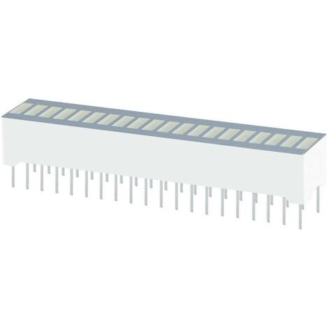 Kingbright DC-20/20SYKWA Bargraphe à LED jaune (l x H x P) 50.7 x 10.16 x 8 mm V378251 (1/2)