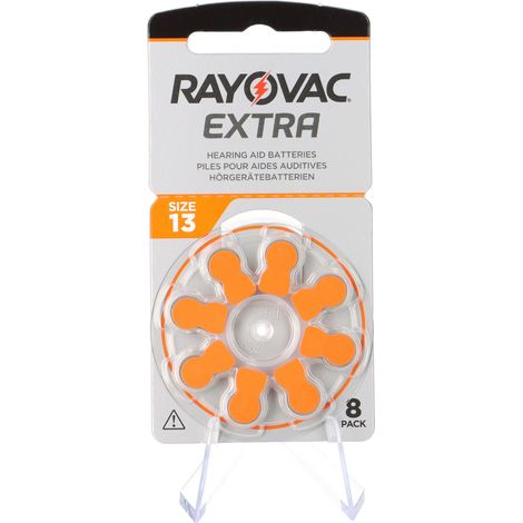 Rayovac HA13 PR48 Hörgeräte Batterien Extra Advanced