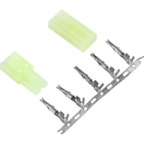 5 paires de connecteurs Mini Tamiya verts mâles et femelles non câblés pour batteries RC NiMH