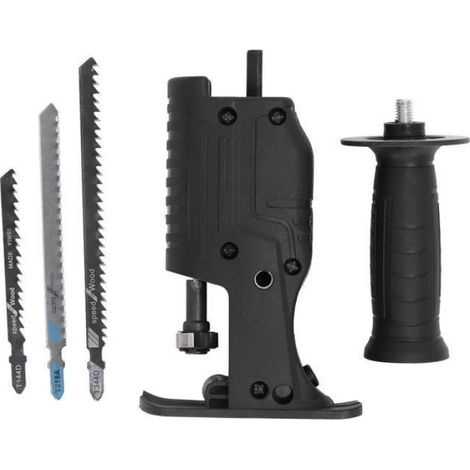 Adaptateur Scie Alternative - Pour Perceuse Électrique - Tête de Conversion Tronçonneuse - 1 Pièce (1/4)