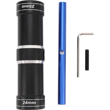 Clé Hexagonale pour Roue de Voiture Télécommandée, Alliage D'aluminium, 4,0 Mm, 5,5 24 25 clé à Douille, Clés en Croix Télécommandée Arrma 1/5 (Blue) Bleu - (1/5)