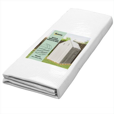 SunJet Serre de jardin, serre horticole, Bâche de serre 140x143x190 cm - Réf. JZ127NDJ5DIS (1/5)