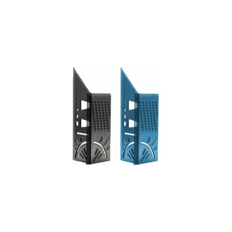 Lot de 2 angles d'onglet 3D en alliage aluminium, règle 45/90°, menuisier charpentier – (1/5)