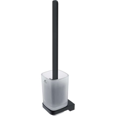 Nimco Maya - Scopino a muro con supporto, vetro satinato/nero opaco MAC 29094CN-HR-90 (1/2)