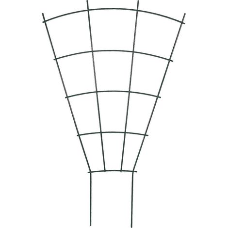 Support métallique durable pour plantes grimpantes, adapté aux jardins — supporte les pois, les roses, les ipomées et autres plantes grimpantes surface lisse. (1/5)
